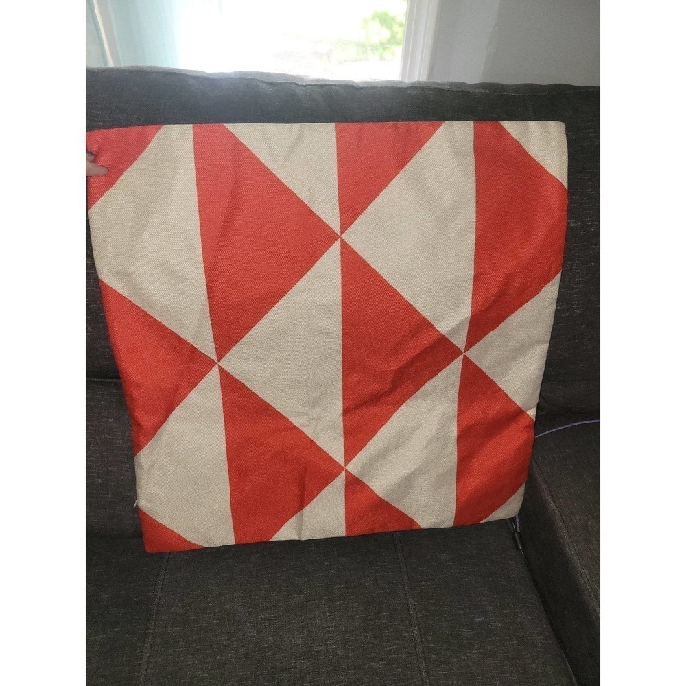 Orange decorative Pillow cover